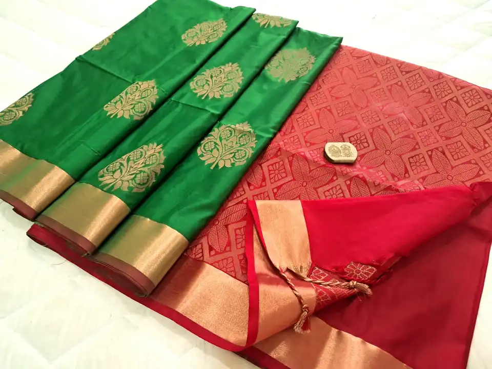 Soft silk saree uploaded by Pinki collection on 2/21/2023
