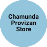 Business logo of Chamunda provizan store