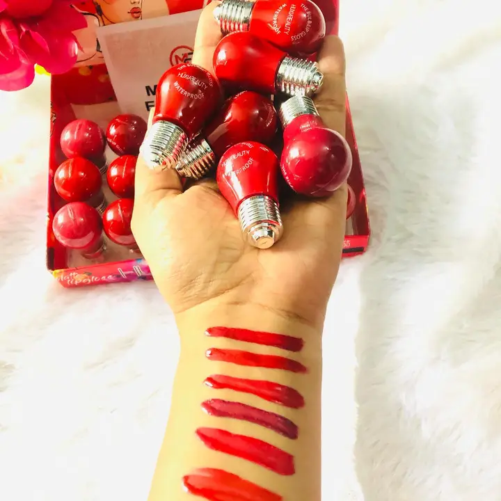 Bulb lipstick set of 6 uploaded by Shree Balaji Beauty & Care on 2/21/2023