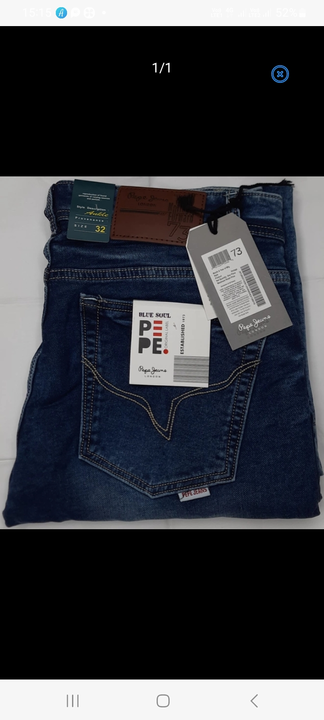 Post image I want 5 pieces of Jeans at a total order value of 5000. Please send me price if you have this available.