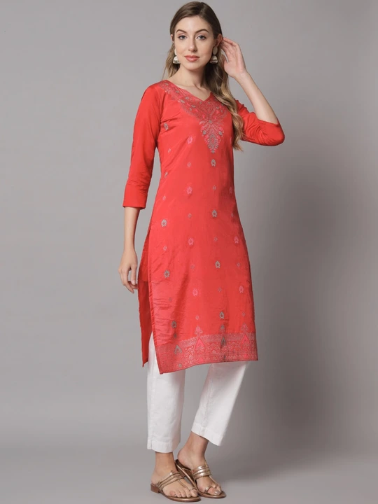 Cotton silk kurti  uploaded by Candy TEXTILE on 2/21/2023