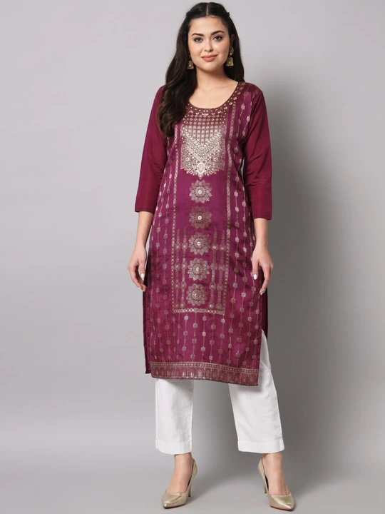 Cotton silk kurti  uploaded by Candy TEXTILE on 2/21/2023