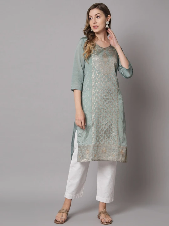 NEW SILK KURTI  uploaded by Candy TEXTILE on 2/21/2023