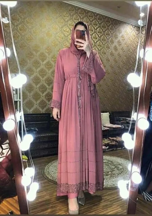 New coty abaya ️️️️ uploaded by Hijab un nisa on 6/1/2024