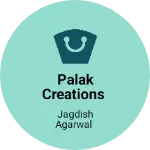 Business logo of PALAK CREATIONS