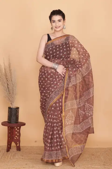 Kota doriya saree  uploaded by The print house  on 2/21/2023