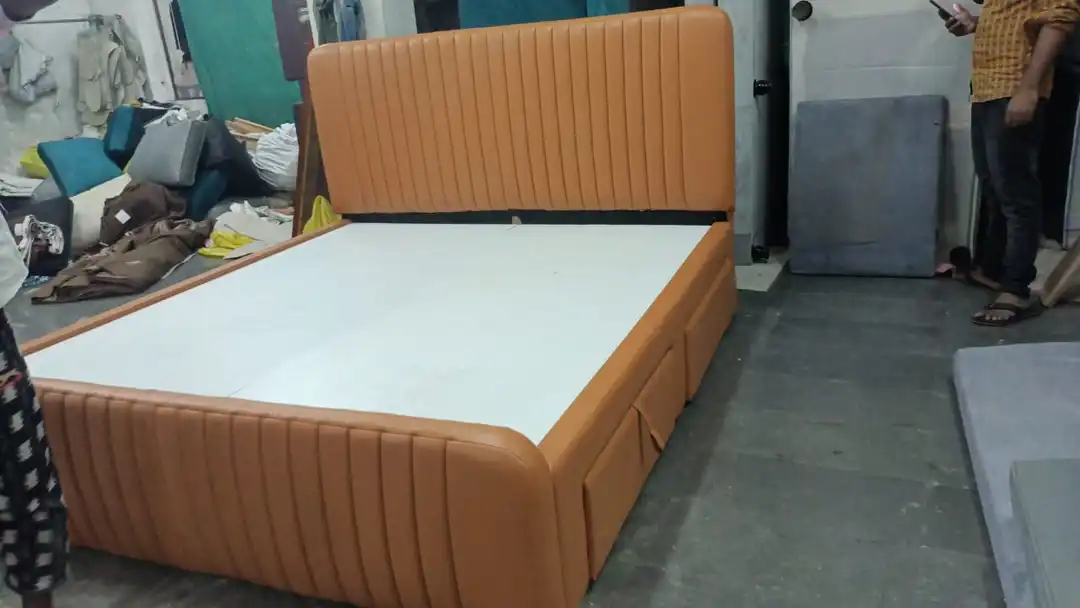 Full cousion cot bed  uploaded by S S Furniture      manufacture factory 🏭 supply  on 2/21/2023