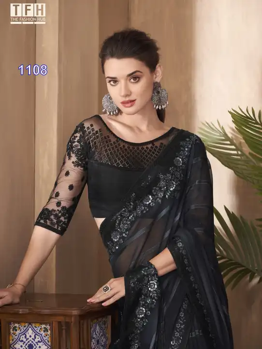 Beautiful Designer Party Wear Saree  uploaded by BULK UNSET PCS DEALERS SUPPLIER  on 2/21/2023