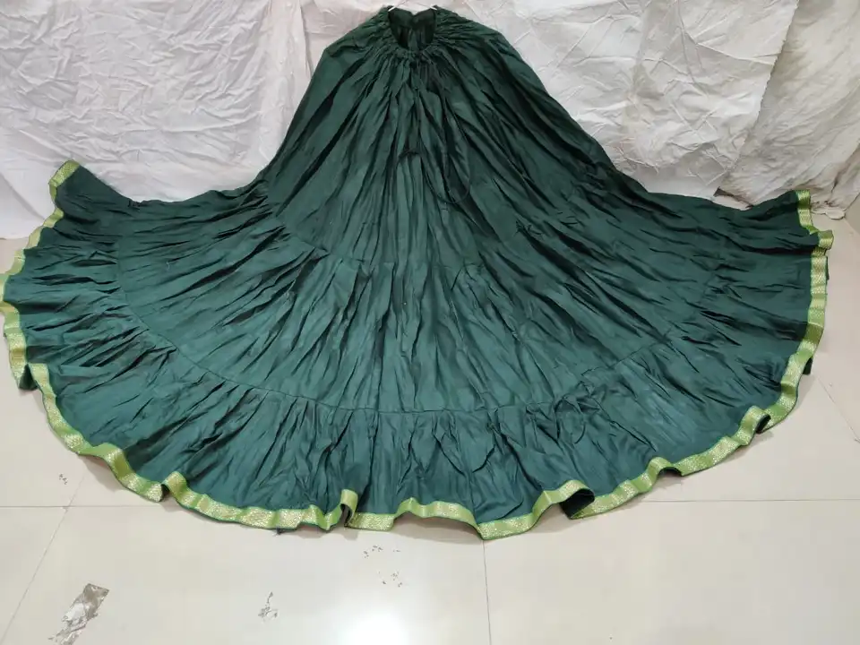 Trendy Premium Quality Long 5-6 Meter Flair Skirt uploaded by Shree Dayal and Company on 6/1/2024