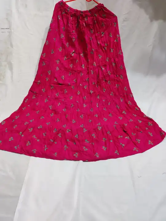 Trendy Premium Quality Long 2 Meter Flair Skirt uploaded by Shree Dayal and Company on 2/21/2023