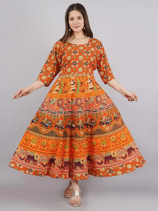 Trendy Premium Quality Anarkali frock Gown uploaded by Shree Dayal and Company on 2/21/2023