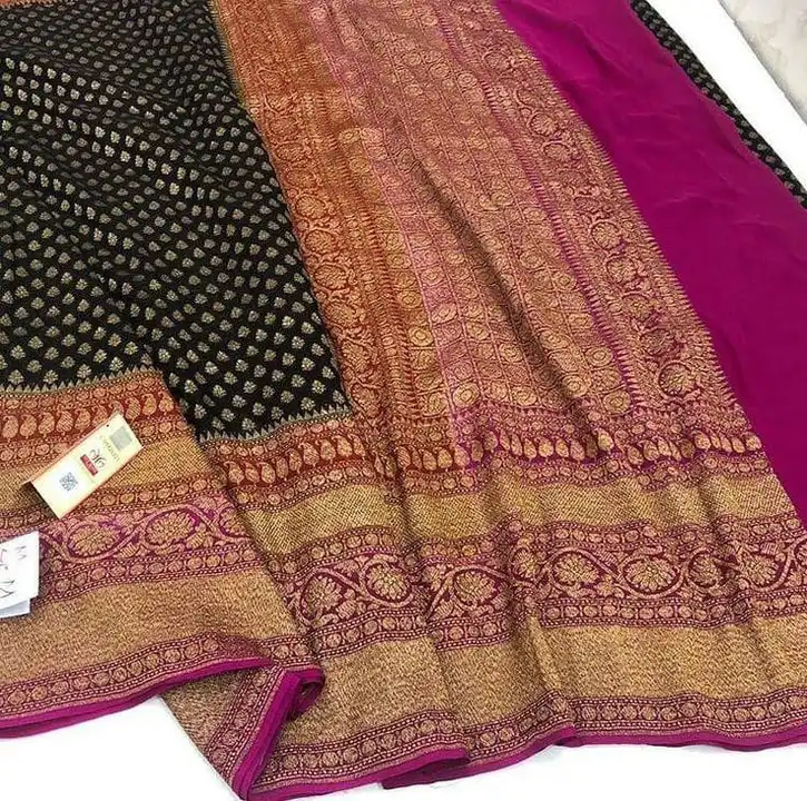 fabric jorjat daybal buti uploaded by ziya silk saree on 2/21/2023