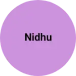 Business logo of Nidhu