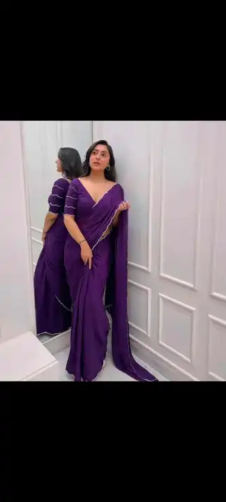 Handwork saree uploaded by Indian epic on 2/22/2023
