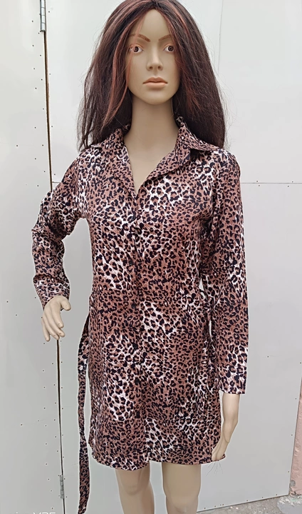 Tiger print midi  uploaded by Armaan collections on 5/28/2024