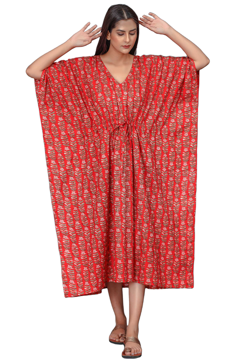Cotton printed kaftan uploaded by business on 2/22/2023