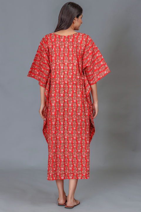 Cotton printed kaftan uploaded by SCAN CLOTHES on 2/22/2023