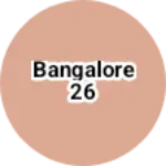 Business logo of Bangalore 26