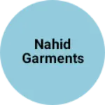 Business logo of Nahid garments