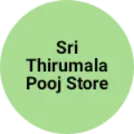 Business logo of Sri Thirumala pooj store 6 cross