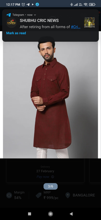 PATHANI  uploaded by Red And white Men's Wear on 2/22/2023