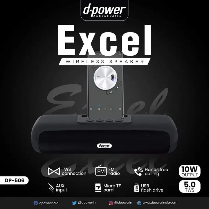 D POWER EXCEL SPEAKER  uploaded by business on 2/22/2023