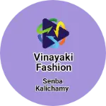 Business logo of Vinayaki Fashion Designer