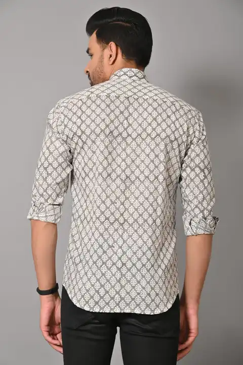 Hand block printed cotton shirt  uploaded by The print house  on 2/22/2023