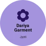 Business logo of Dariya garment