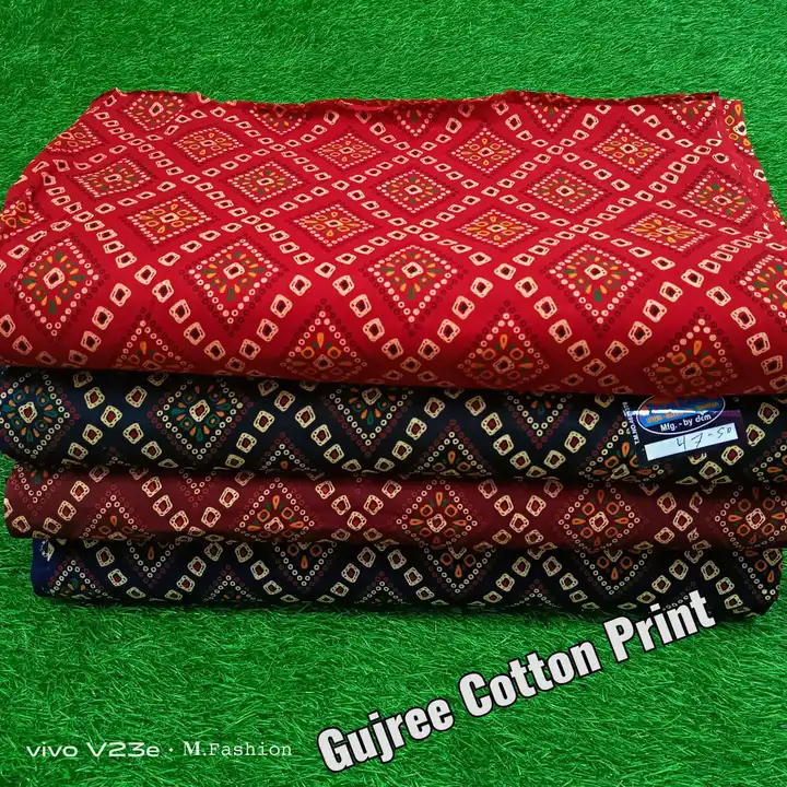 Cotton Badhani print  uploaded by MATAJI FAB TEX on 2/22/2023