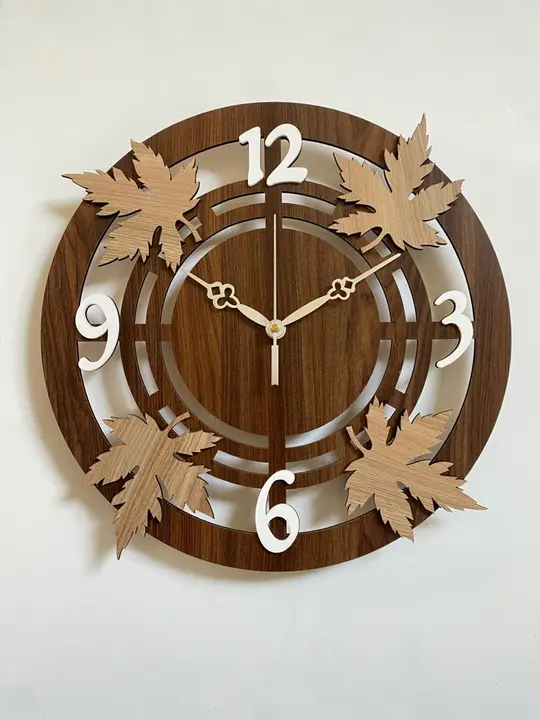 Wooden Wall Clock  uploaded by Jay Khodal Enterprise on 2/22/2023