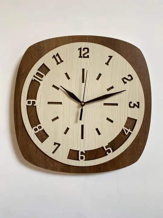 Wooden Wall Clock  uploaded by Jay Khodal Enterprise on 2/22/2023