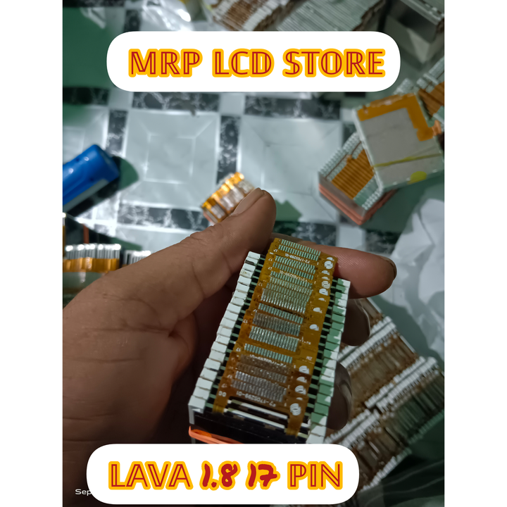 Lava 1.8. 17 Pin Display  uploaded by MRP MOBILE STORE B2B on 2/22/2023