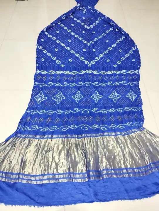 Pure gaji heavy bandhej fency saree uploaded by Dipak Emporium on 2/22/2023