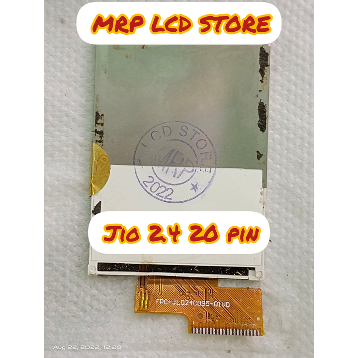 Jio 20 pin Display  uploaded by MRP MOBILE STORE B2B on 2/22/2023