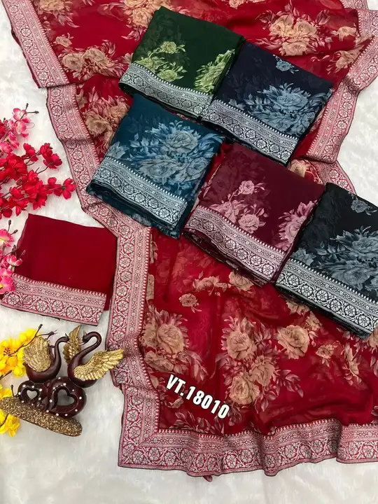 🔊new superhit printed sequence Jaquard lace border saree collection 

*👇 PRODUCT DETAILS 👇*


*⭕S uploaded by Vishal trendz 1011 avadh textile market on 2/22/2023
