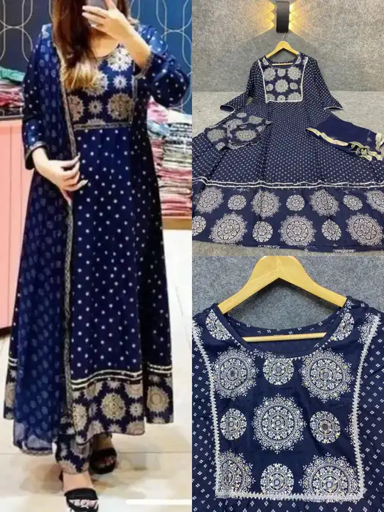 Foil kurti uploaded by Maa Creation. on 2/22/2023