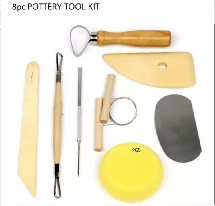 Pottery tools set uploaded by Prince Marketing  on 2/22/2021