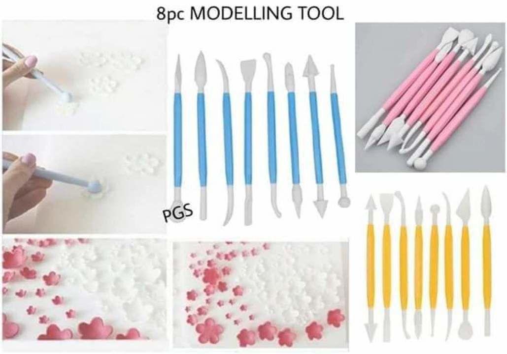8 Pc Clay tools uploaded by Prince Marketing  on 2/22/2021