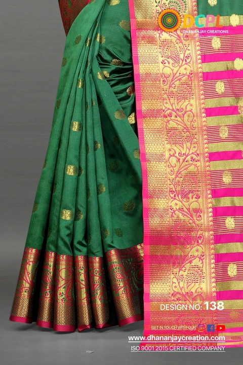 Hey guys do you want to saree so DM me 💬 and order now  uploaded by Dhananjay Creations Pvt Ltd. on 2/22/2023