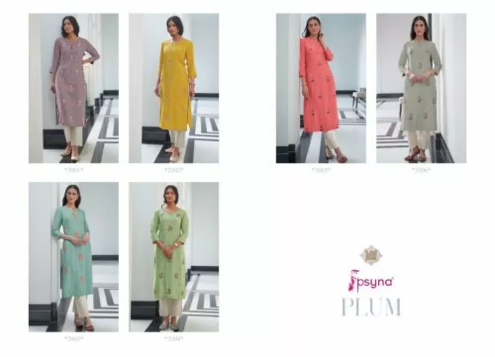 Psyna Plum Vol 2 Fancy Designer Kurti Collection uploaded by Cottonduniya on 2/22/2023