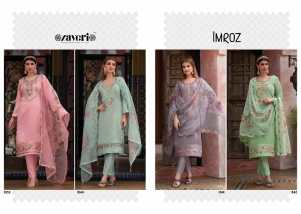 Zaveri Imroz Party Wear Kurti With Bottom Dupatta Collection

 uploaded by Cottonduniya on 2/22/2023