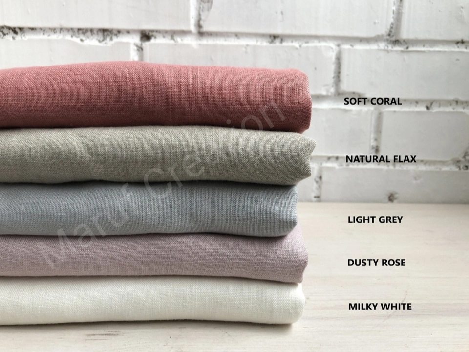 Linen Shirting fabrics uploaded by Maruf Creation on 5/6/2024