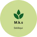 Business logo of M.k.s