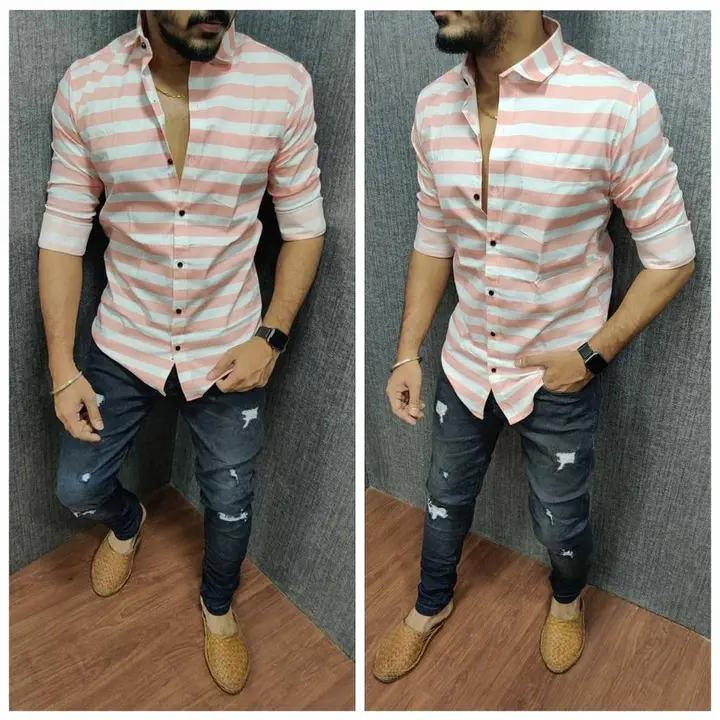 Product image of Men cotton casual shirt, price: Rs. 320, ID: men-cotton-casual-shirt-1ec60af2