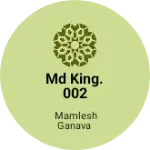 Business logo of MD King.002