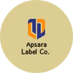 Business logo of Apsara label co.
