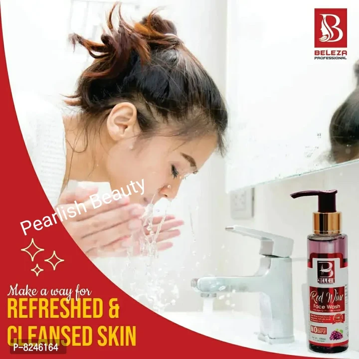 Red Wine Face Wash | Reduces Fine Lines uploaded by business on 2/22/2023