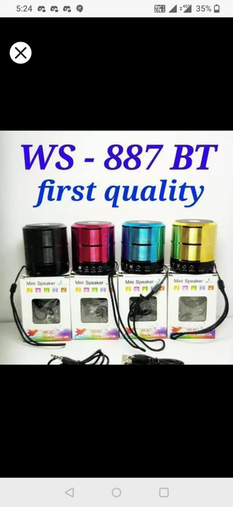 WS887 WS-887 887 Speaker  uploaded by Sargam Mobile on 2/22/2023