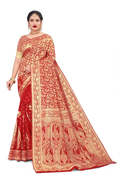 LADY QUEEN SAREES  uploaded by BUYMORE FASHION on 2/22/2023